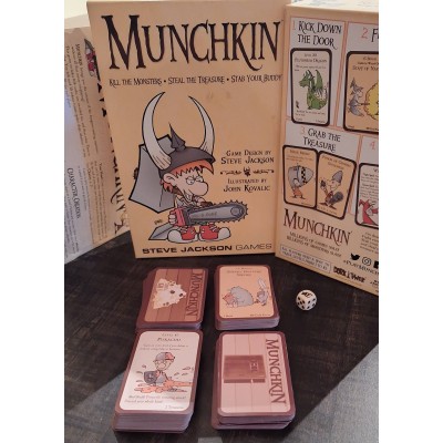 Munchkin Card Game Kill the Monsters Steal Stab 1st edition
